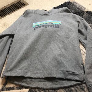 Patagonia grey sweatshirt